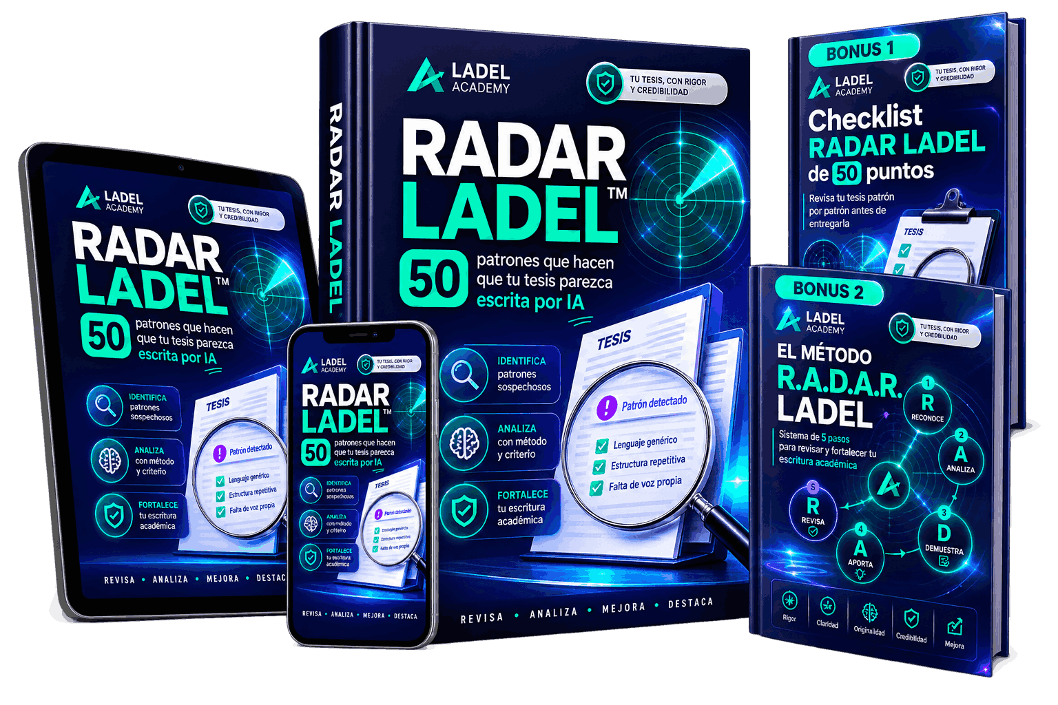 RADAR LADEL con Checklist RADAR LADEL y Método R.A.D.A.R. LADEL